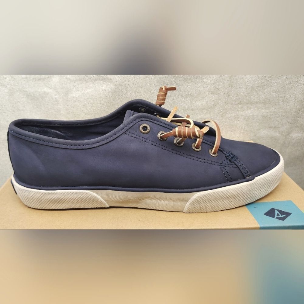 Sperry Top Sider Women's Navy Casual Shoes Sneakers Sz 7 - Picture 10 of 16